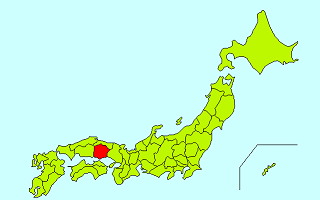日本地図（岡山県）