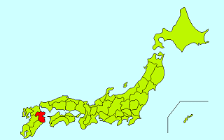 日本地図（大分県）